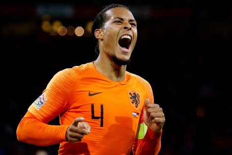 Virgil Van Dijk, una de las figuras de la lista de convocados por el DT de Países Bajos, Louis van Gaal. Imagen: @OnsOranje