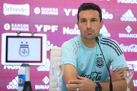 Lionel Scaloni, el líder de un cuerpo técnico que llega al Mundial de Qatar 2022 con toda la ilusión. (Foto: NA)