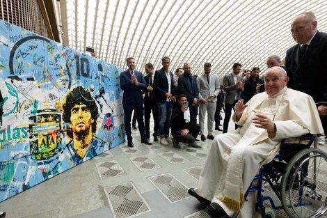 Partido por la Paz: el papa Francisco, Ronaldinho y los hijos de Diego Maradona en un partido a beneficio