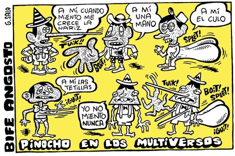 Pinocho en los multiversos