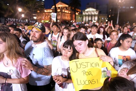 Lucas González: acto a un año del crimen