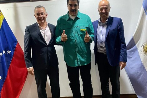 Venezuela: Nicolás Maduro se reunió con el embajador argentino, Oscar Laborde 