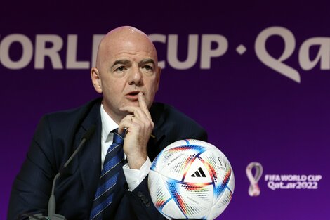 Gianni Infantino, presidente de la FIFA.