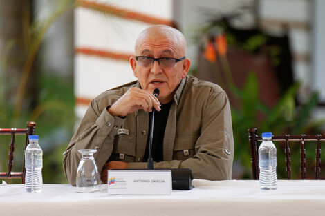 Antonio García, comandante del ELN. 