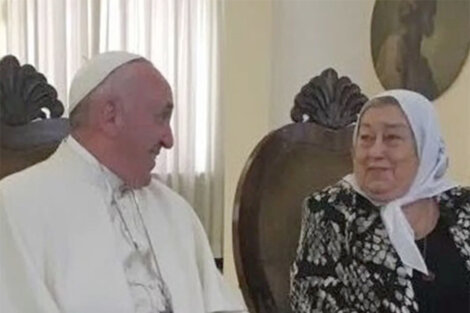 La carta del papa Francisco por la muerte de Hebe de Bonafini |