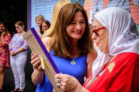 Estela Diaz, conmovida con la muerte de Hebe de Bonafini: "Es una figura eterna que no va a morir nunca"