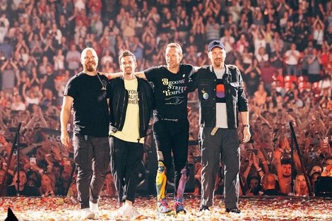 Coldplay anunció un tercer y último show en Río de Janeiro. Imagen: @coldplay.  