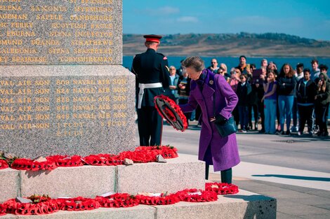 Argentina rechaza la actividad oficial de la princesa real británica Ana en Malvinas