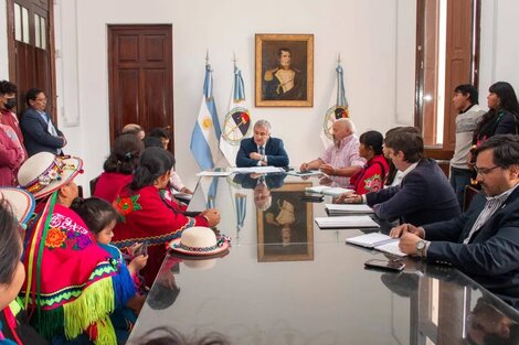 Morales ratificó que construirá en la cancha que defiende la comunidad de Caspalá 