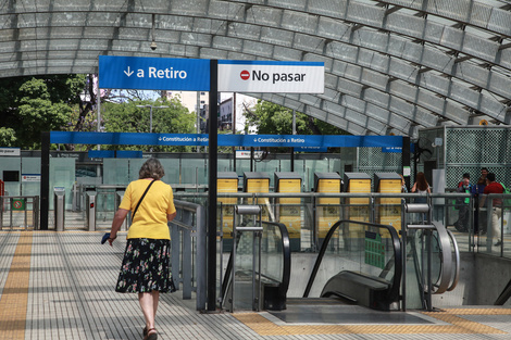 Subte: medidas de fuerza en la línea C desde el mediodía