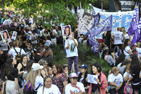 Movilización frente a Tribunales para denunciar a la "Justicia patriarcal y racista"  