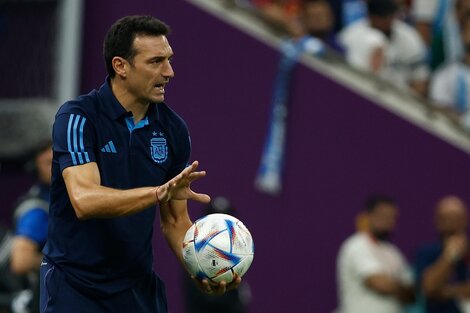 Lionel Scaloni: "Hay que tener equilibrio cuando se gana y cuando se pierde"