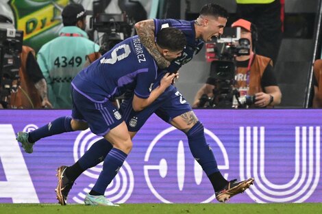 Gol de Argentina! Así lo hizo Julián Álvarez y agrandó la ventaja de la Selección ante Polonia | Mundial Qatar 2022 | Página12