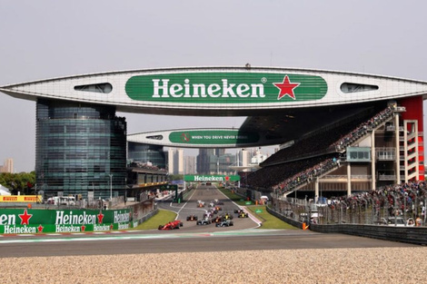 El Gran Premio de China en 2022.