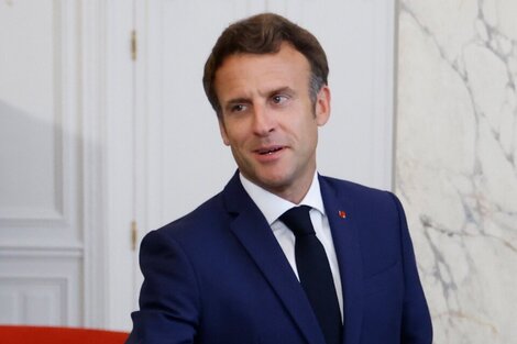 Emmanuel Macron pronosticó el triunfo del equipo francés ante Polonia