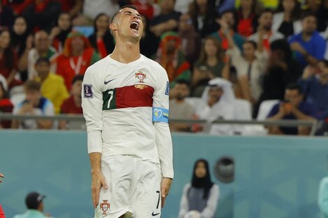 Cristiano Ronaldo va al banco en Portugal vs Suiza