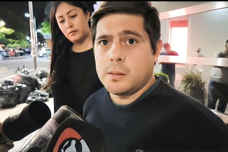 Laureano Palacios, fiscal de Instrucción, junto a Fabiola Segura, Ministra de Seguridad de Catamarca, hablaron con la prensa tras la segunda autopsia.