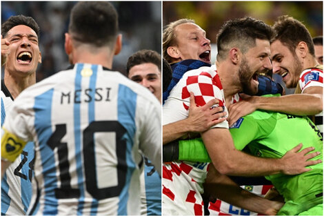 La Argentina y Croacia se enfrentarán por semifinales 