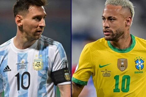 Messi y Neymar, compañeros en el PSG, podrían enfrentarse en semifinales del Mundial Qatar 2022.