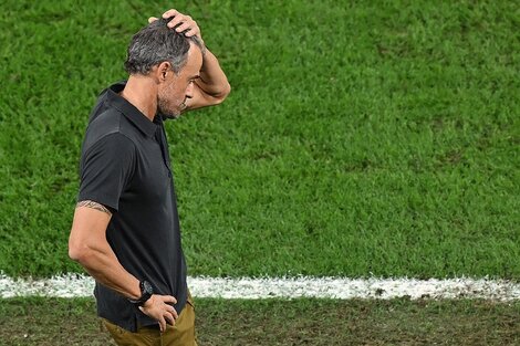 España despidió a Luis Enrique como seleccionador