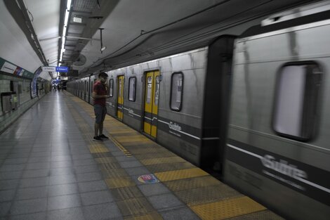 Nueva medida de fuerza en el subte (Fuente: Sandra Cartasso)