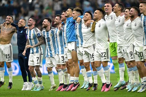 La selección argentina superó a Croacia y sigue la carrera mundialista por la copa.