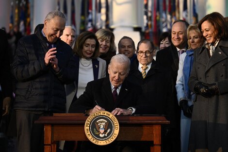 La Casa Blanca insistió en que Biden fue uno de los primeros líderes políticos en apoyar, en la cúpula del Estado, el matrimonio gay. (Foto: AFP)