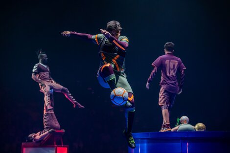 "Messi10", el show homenaje de Cirque Du Soleil a Lionel Messi, llegará a Buenos Aires en octubre de 2023 (Prensa PopArt Music)