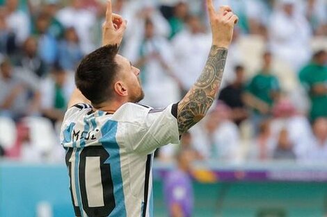 Messi va en busca de una "doble corona" en este Mundial de Qatar: el récord de mayor goleador del certamen y de mayor asistente de gol. (Foto: AFP)