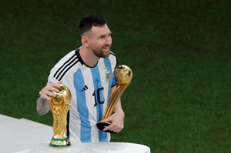 Messi logró su sueño: ser campeón del mundo