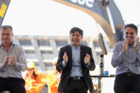 Kicillof: “Esta es una obra que demuestra que nadie se salva solo”