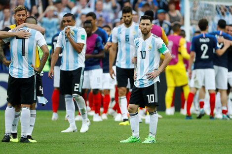 Francia fue el verdugo de Argentina en el Mundial Rusia 2018.