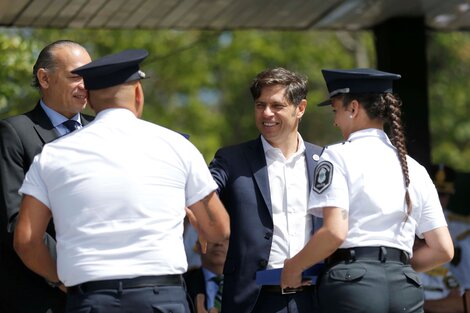 Kicillof y Berni, juntos en público