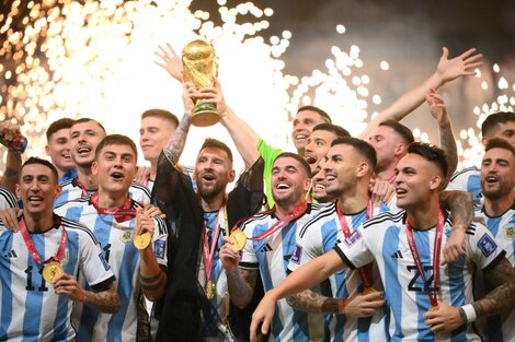 Messi con la Copa del Mundo, un sueño cumplido a base de esfuerzo y sacrificio.