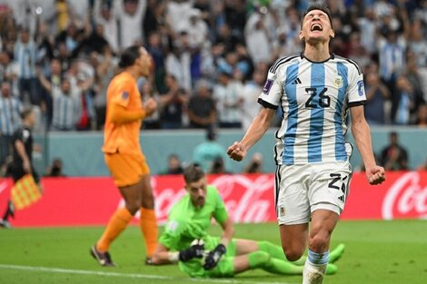 Molina tuvo su momento de gloria con el gol ante Países Bajos