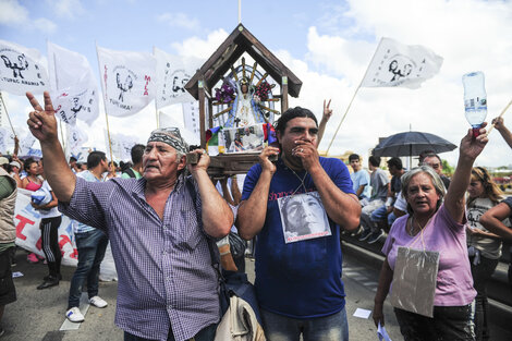 La Túpac convocó a un acampe pacífico como sucede desde hace siete años. 