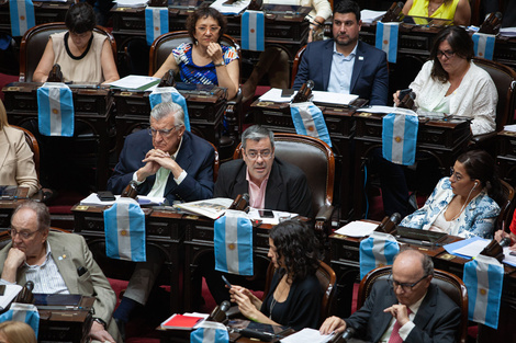 El titular del bloque del FdT, Germán Martínez, le reclamó a JxC "tener la estatura política por sobre las presiones de los sectores corporativos".