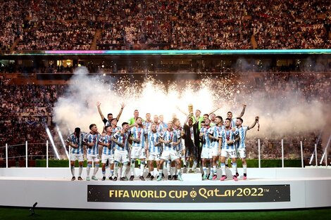 Argentina consiguió su tercera Copa del Mundo en Qatar 2022, pero de todas formas es la segunda mejor selección para la FIFA. (Foto: Getty Images)