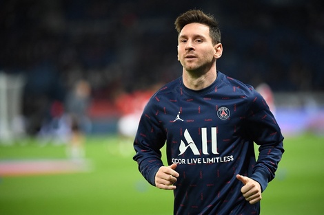 El presidente del PSG siguió de cerca el juego de Messi en Qatar.