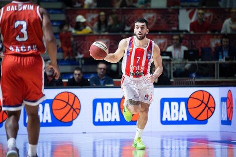 Campazzo debutó con brillo en el Estrella Roja