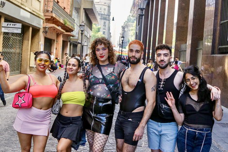 Este año, la Marcha del Orgullo tuvo asistencia récord. (Fuente: Sebastián Freire)