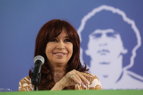 Las mejores fotos de Cristina Kirchner en el Polideportivo Diego Armando Maradona