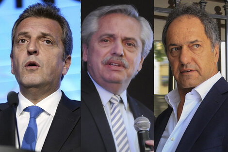 Massa, Alberto y ahora Scioli. 