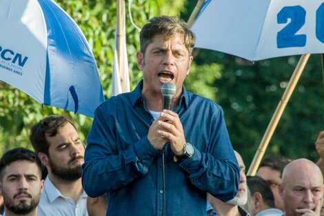 Axel Kicillof: "Tomamos el bastón de mariscal"