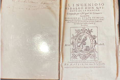 Facsìmil del ejemplar robado el 9 de marzo de 2001 de la Biblioteca de Yavi (Archivo Liliana Fellner).