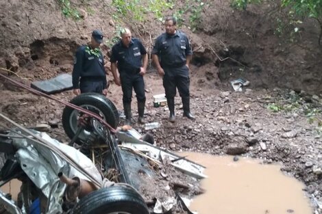 Un conductor falleció tras ser arrastrado por una correntada