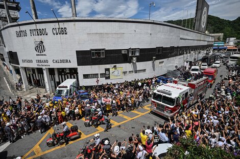 Polémica en Brasil por el faltazo de figuras al velorio de Pelé