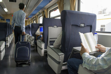 Tren a Mar del Plata. Imágen: NA.