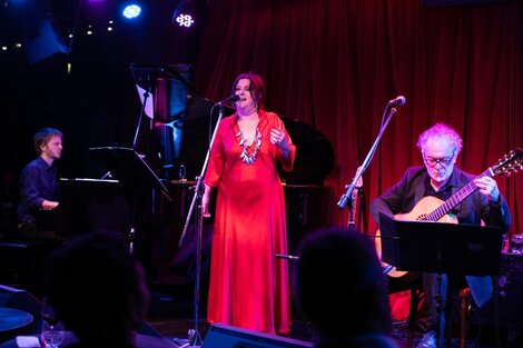 Lidia y Luis Borda, aquí acompañados por el pianista Daniel Godfrid.  (Fuente: Solange Avena)