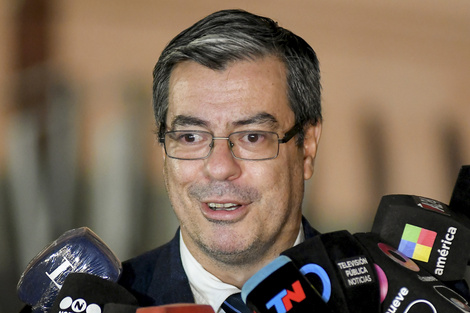 Germán Martínez, titular del bloque del FdT.